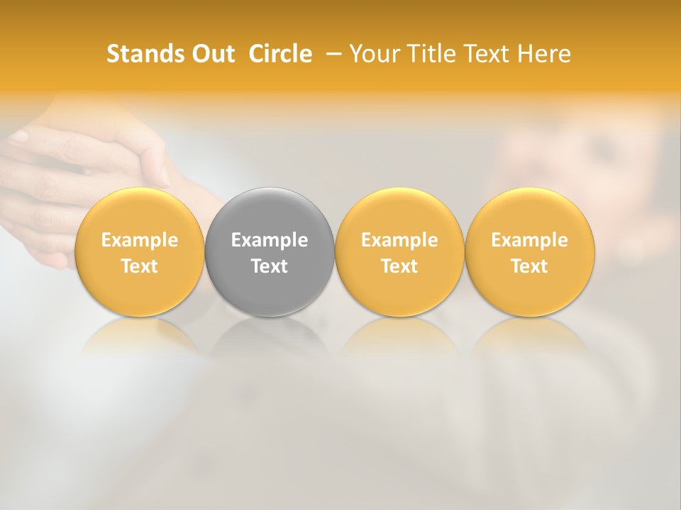 Arrangement Smile Partner PowerPoint Template