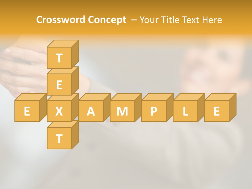 Arrangement Smile Partner PowerPoint Template