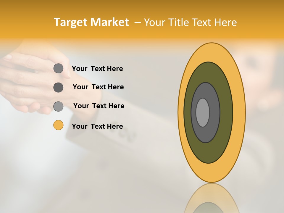 Arrangement Smile Partner PowerPoint Template