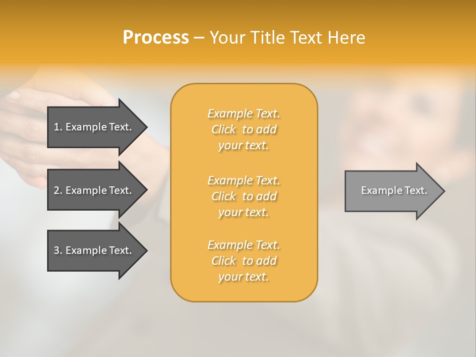 Arrangement Smile Partner PowerPoint Template