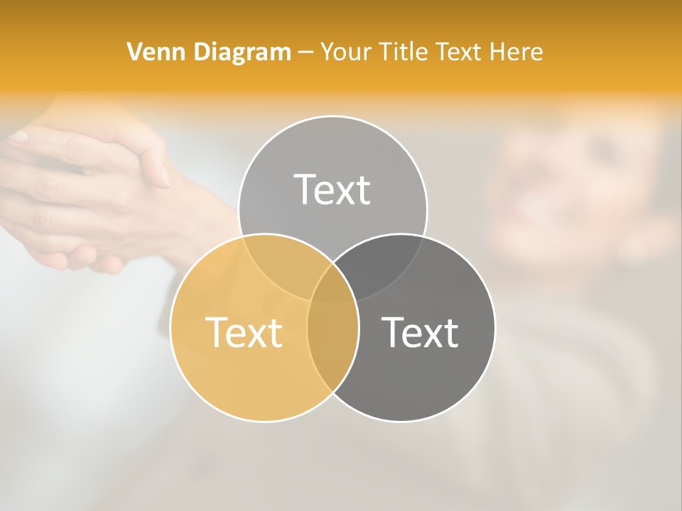 Arrangement Smile Partner PowerPoint Template