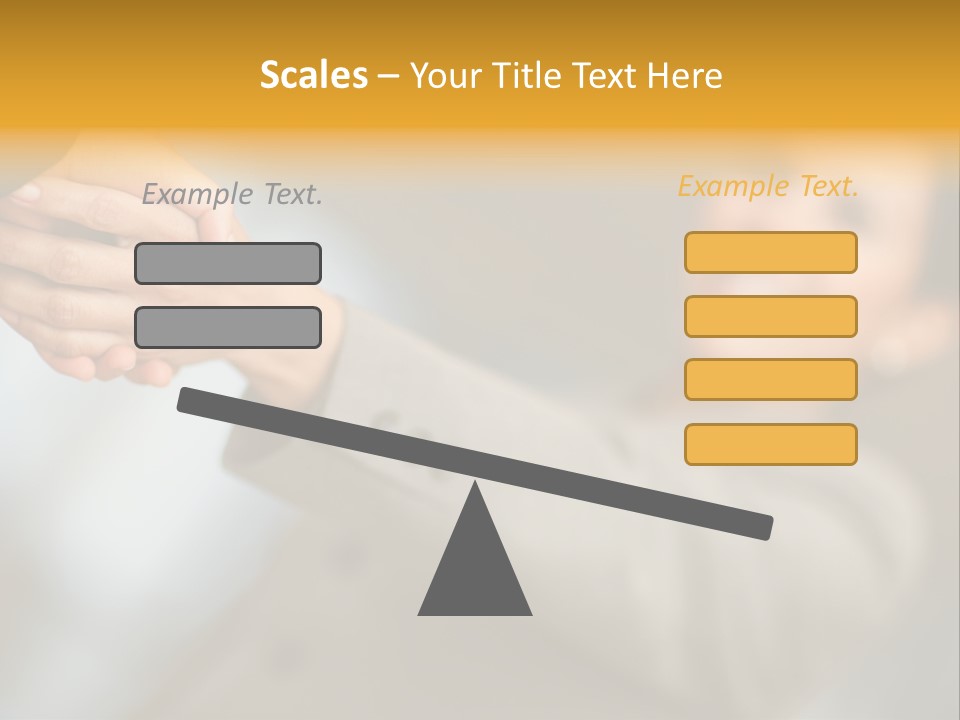 Arrangement Smile Partner PowerPoint Template