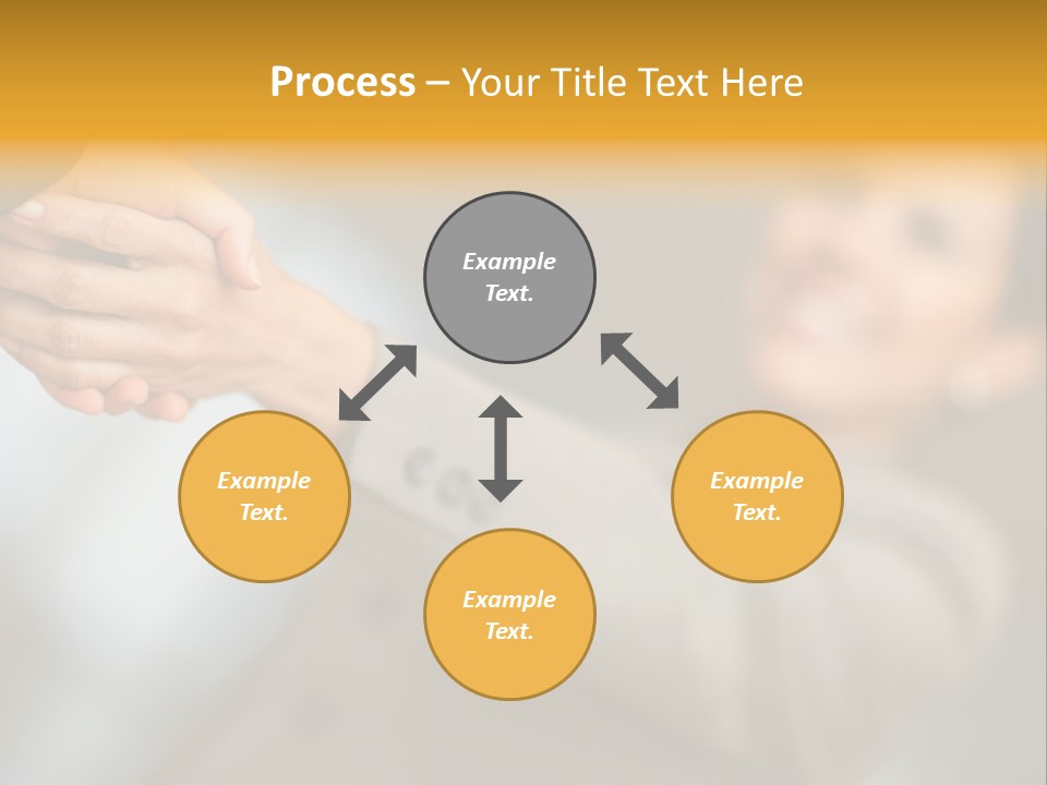 Arrangement Smile Partner PowerPoint Template