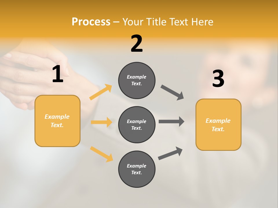 Arrangement Smile Partner PowerPoint Template
