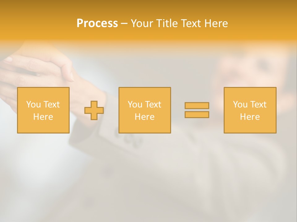 Arrangement Smile Partner PowerPoint Template
