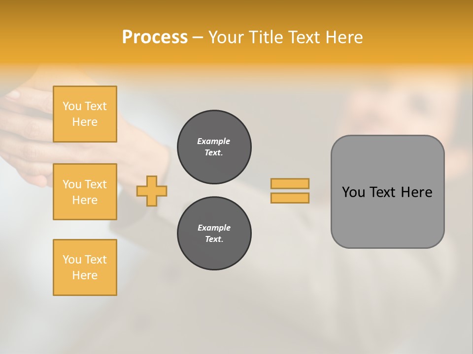 Arrangement Smile Partner PowerPoint Template