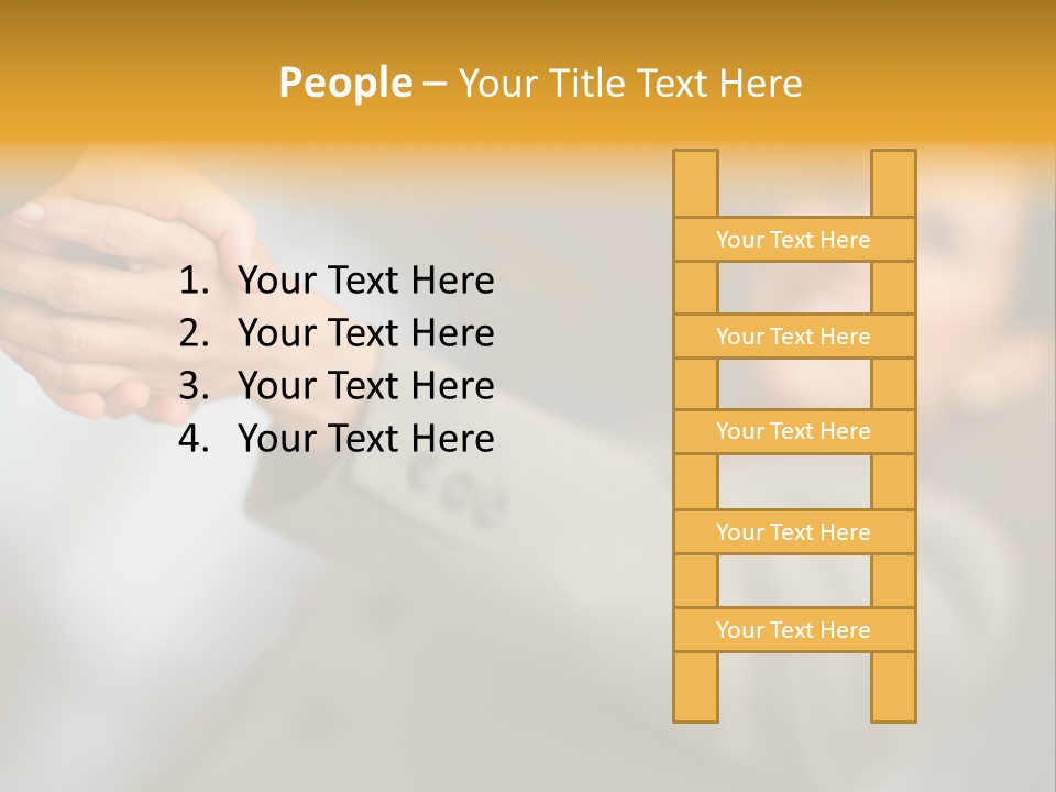 Arrangement Smile Partner PowerPoint Template