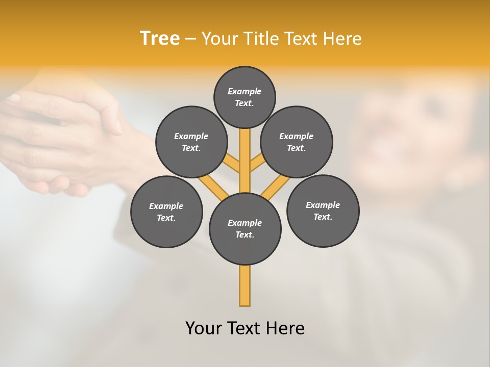 Arrangement Smile Partner PowerPoint Template