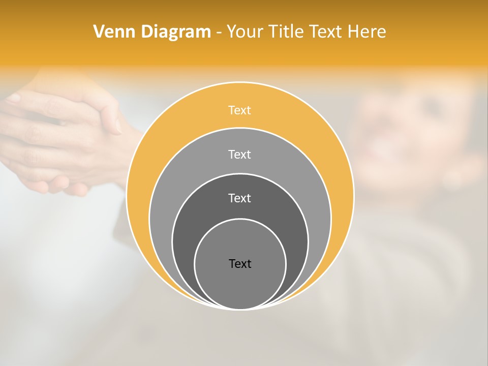Arrangement Smile Partner PowerPoint Template