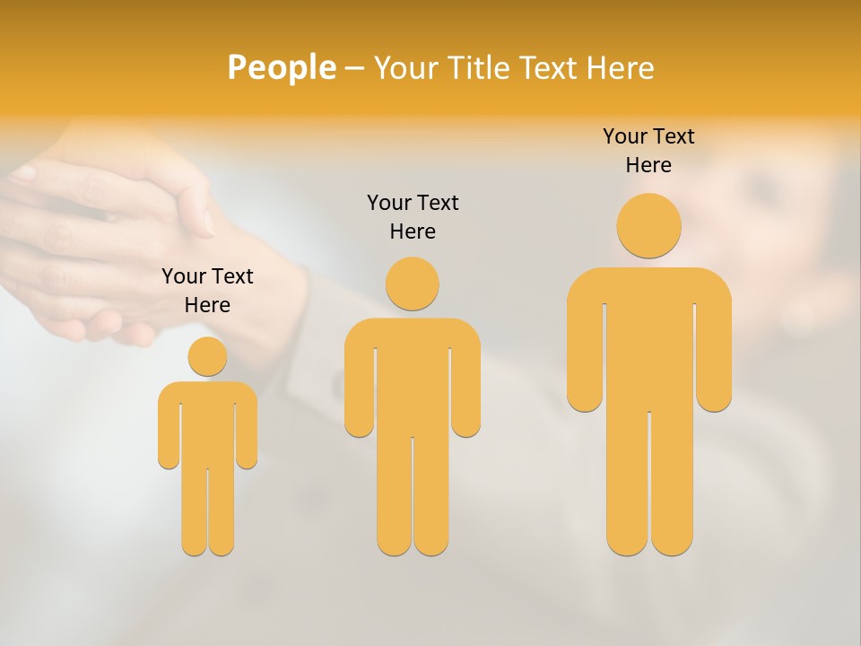 Arrangement Smile Partner PowerPoint Template