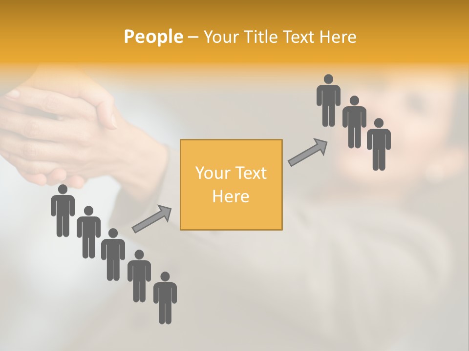 Arrangement Smile Partner PowerPoint Template