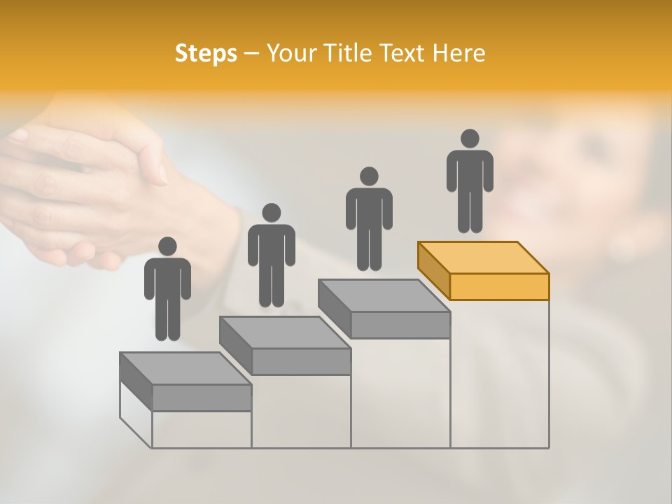 Arrangement Smile Partner PowerPoint Template