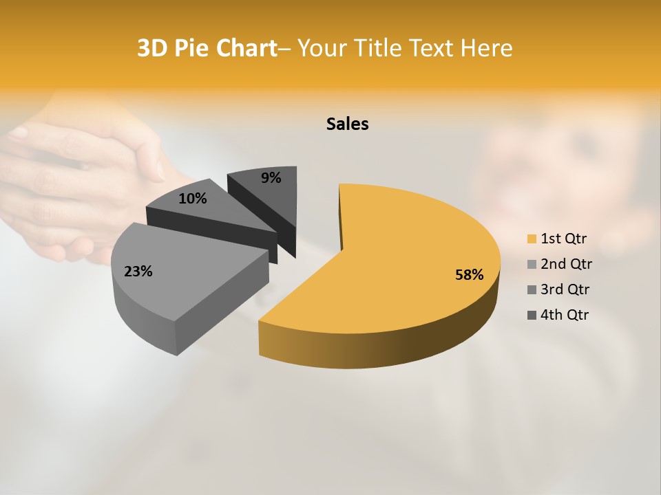 Arrangement Smile Partner PowerPoint Template