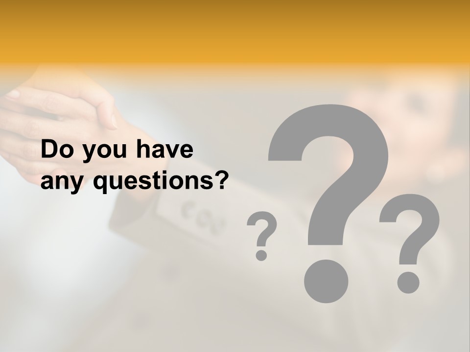 Arrangement Smile Partner PowerPoint Template