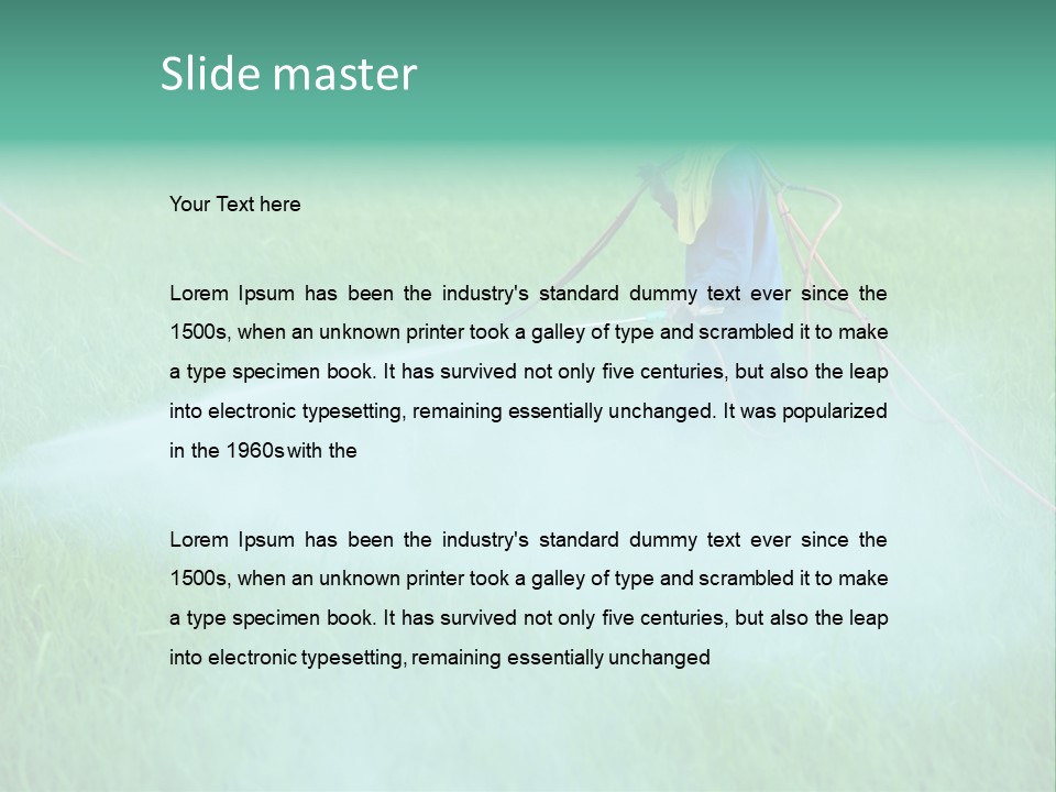 Hat Agriculture Plant PowerPoint Template