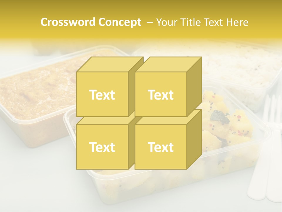 Aloo Saag Bhaji Colour PowerPoint Template