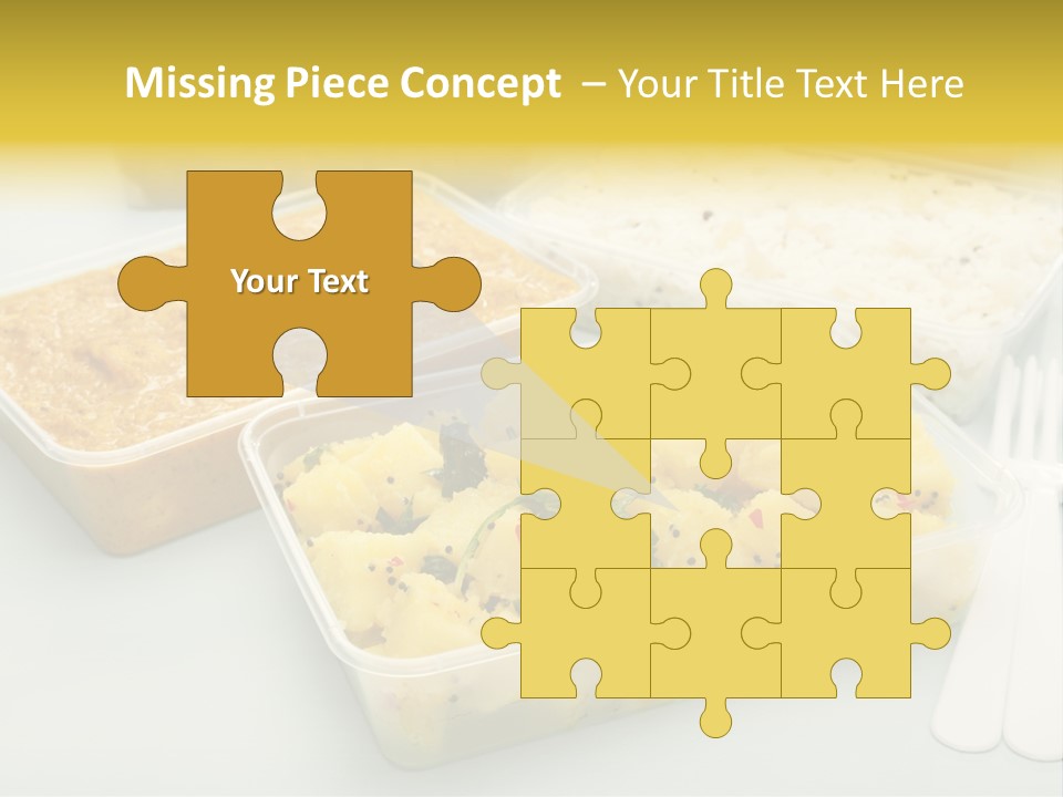 Aloo Saag Bhaji Colour PowerPoint Template