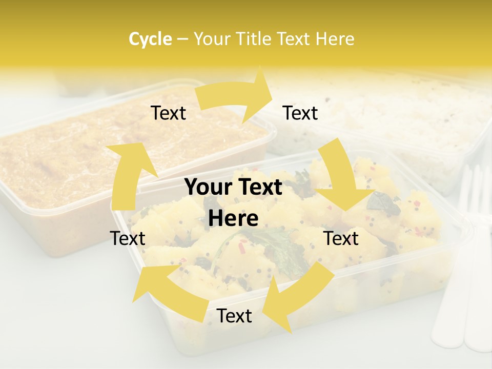 Aloo Saag Bhaji Colour PowerPoint Template