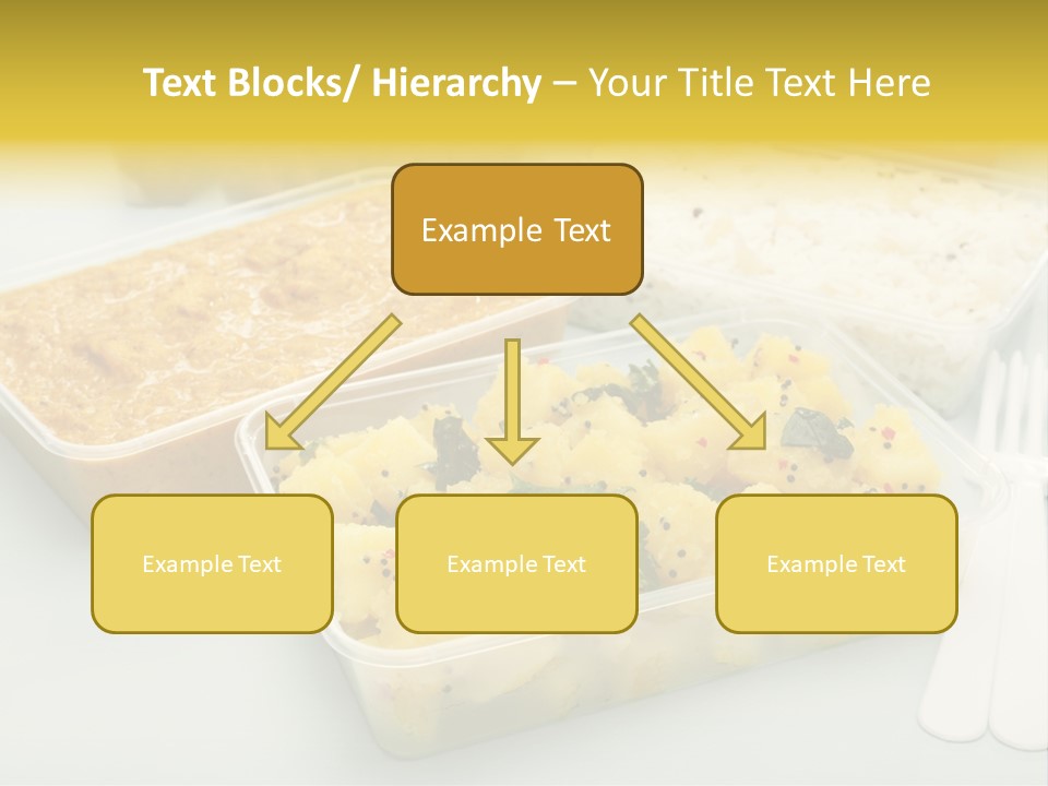 Aloo Saag Bhaji Colour PowerPoint Template