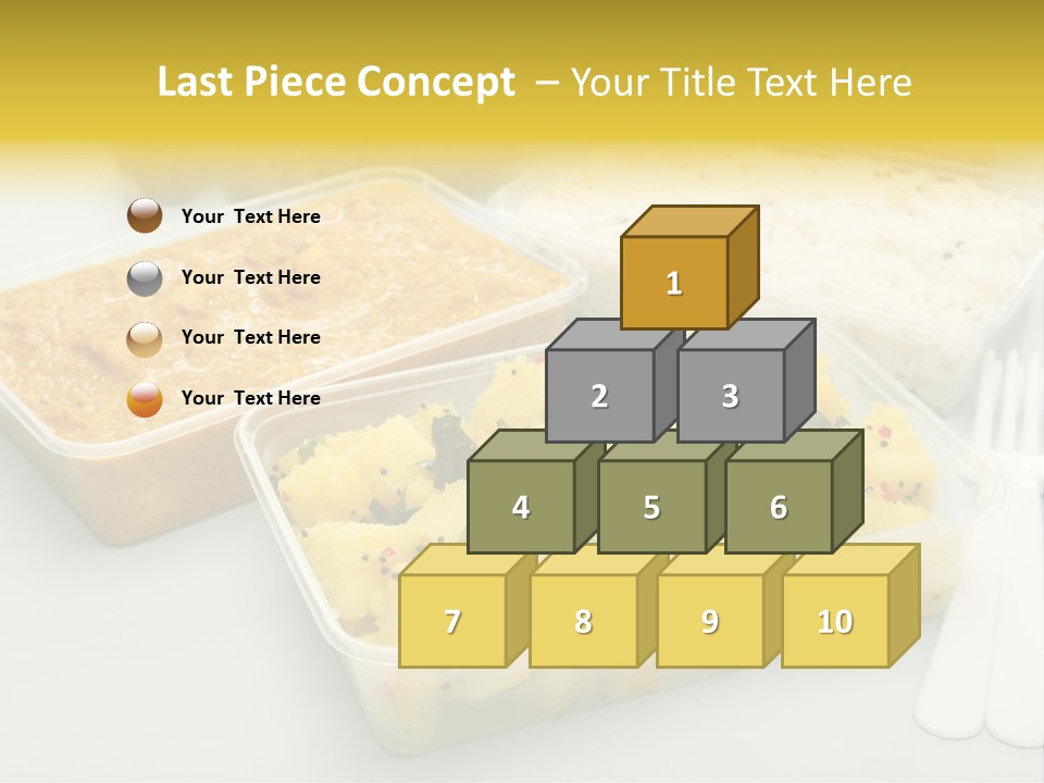 Aloo Saag Bhaji Colour PowerPoint Template