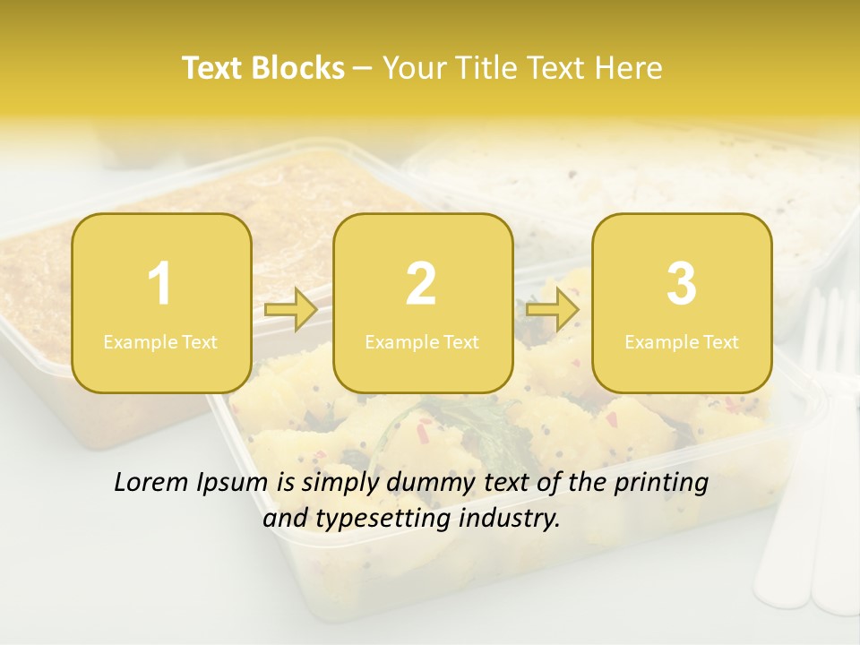 Aloo Saag Bhaji Colour PowerPoint Template