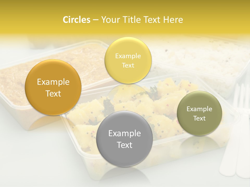 Aloo Saag Bhaji Colour PowerPoint Template