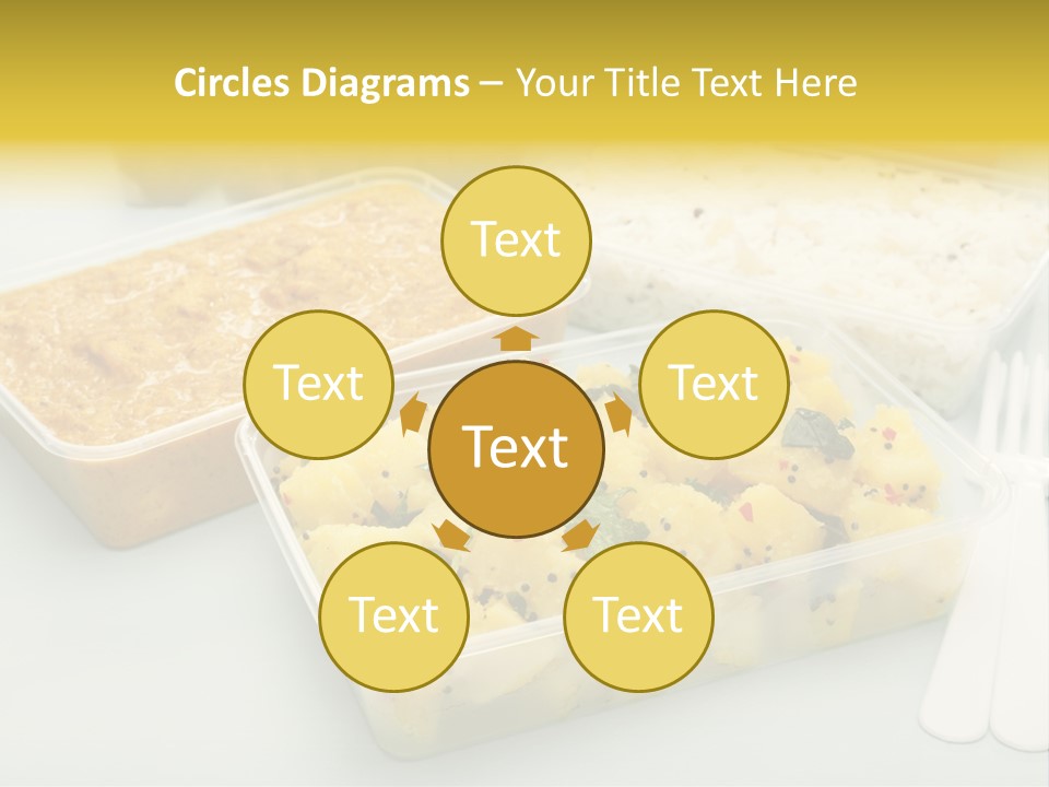 Aloo Saag Bhaji Colour PowerPoint Template