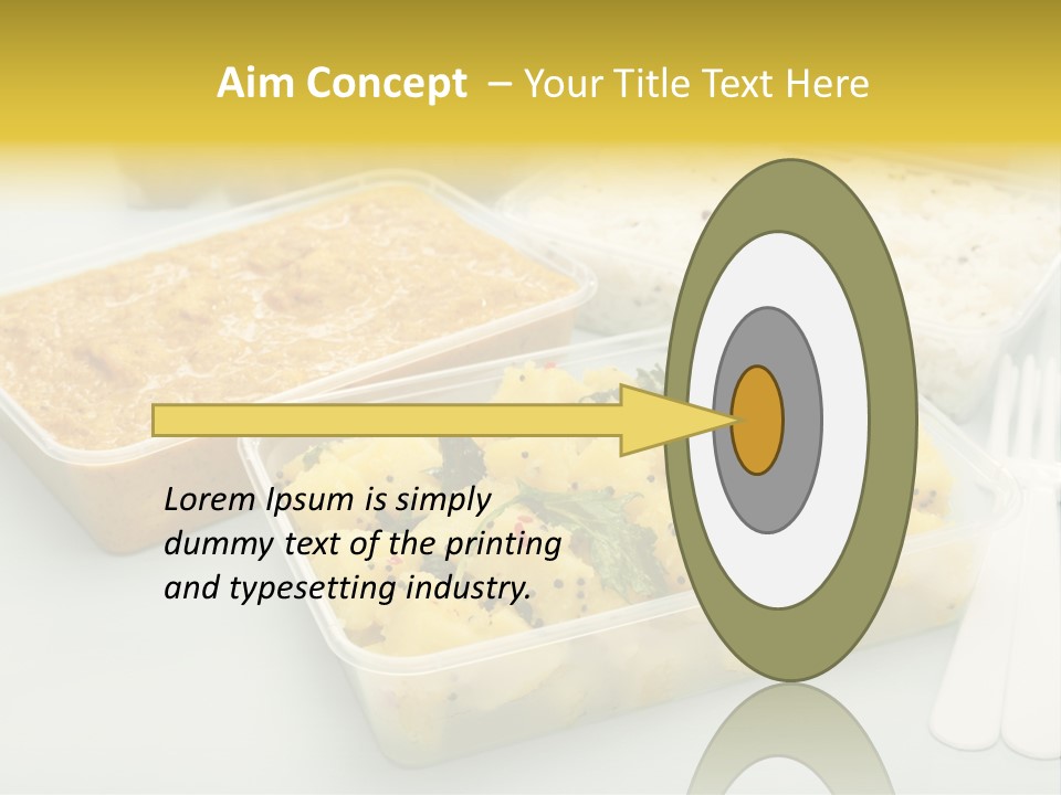 Aloo Saag Bhaji Colour PowerPoint Template