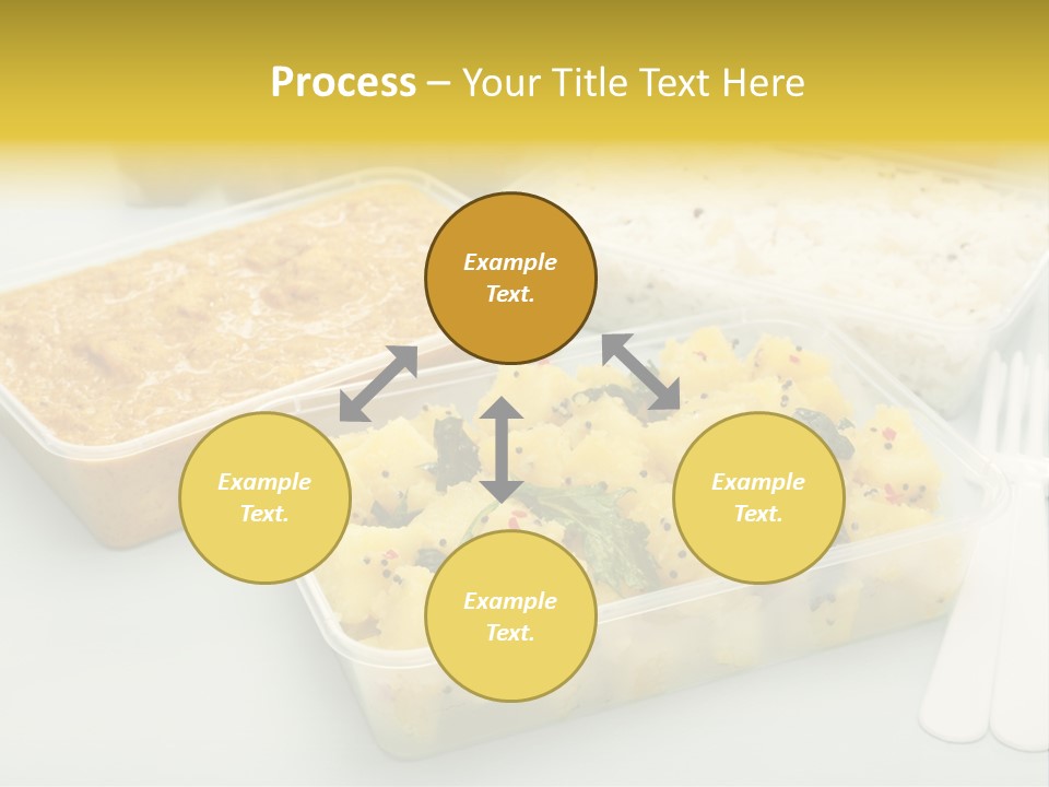 Aloo Saag Bhaji Colour PowerPoint Template