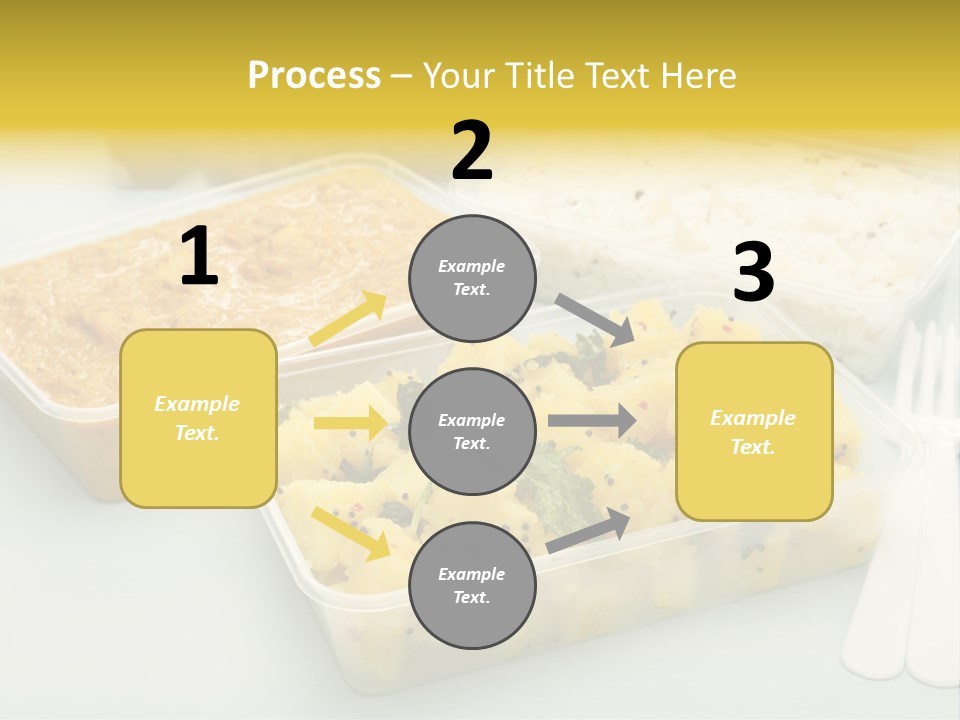 Aloo Saag Bhaji Colour PowerPoint Template