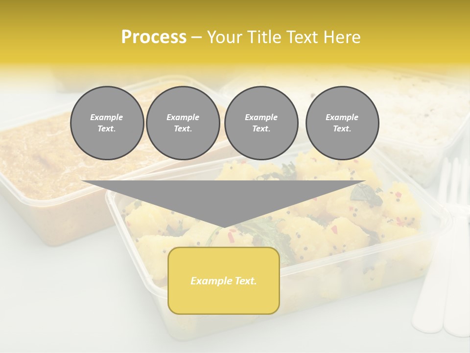 Aloo Saag Bhaji Colour PowerPoint Template