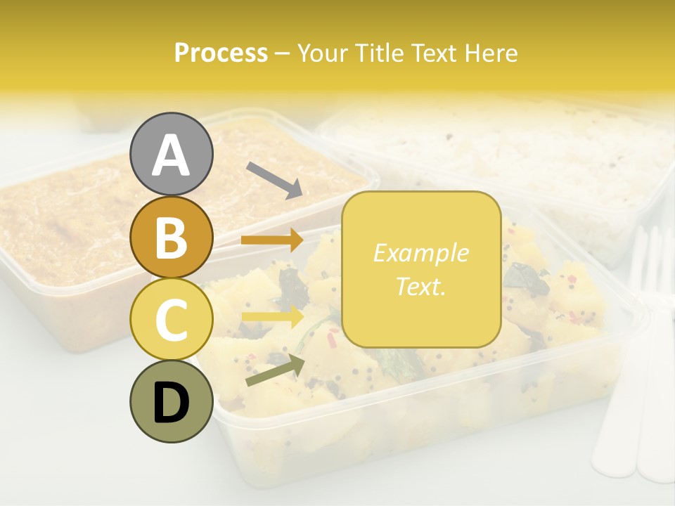 Aloo Saag Bhaji Colour PowerPoint Template