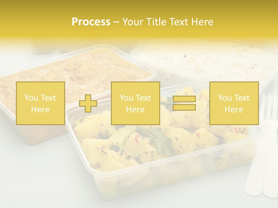 Aloo Saag Bhaji Colour PowerPoint Template