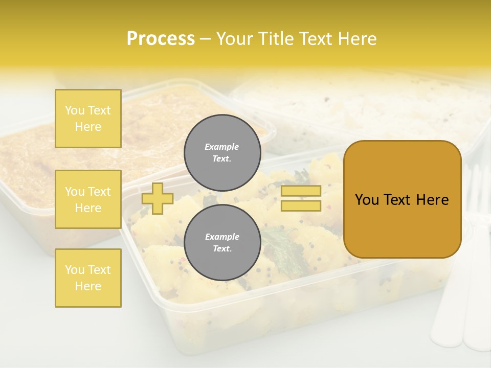 Aloo Saag Bhaji Colour PowerPoint Template