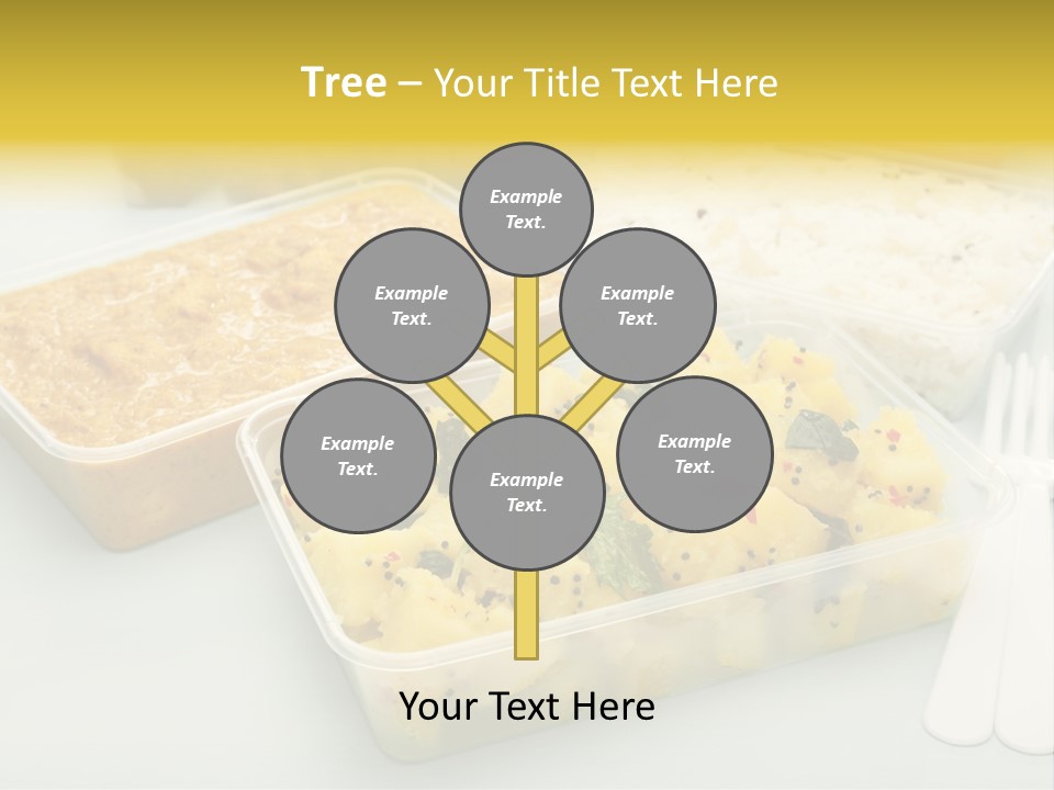 Aloo Saag Bhaji Colour PowerPoint Template