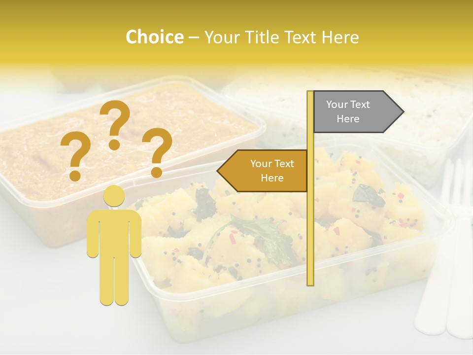 Aloo Saag Bhaji Colour PowerPoint Template