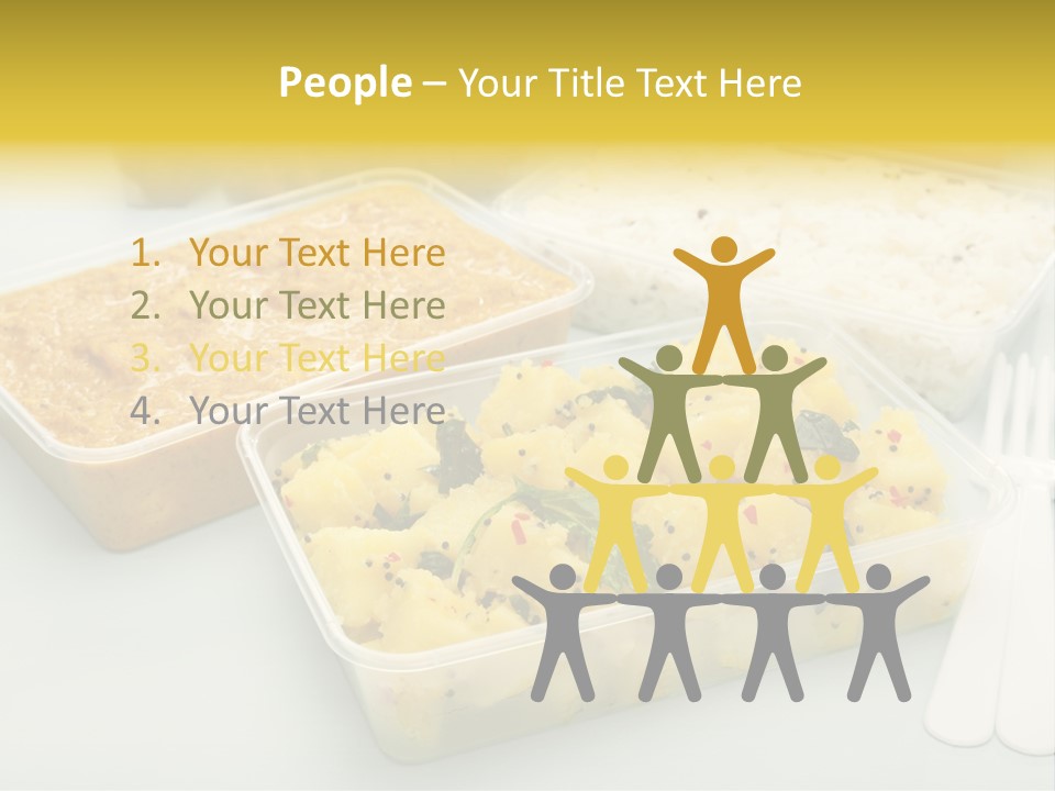 Aloo Saag Bhaji Colour PowerPoint Template