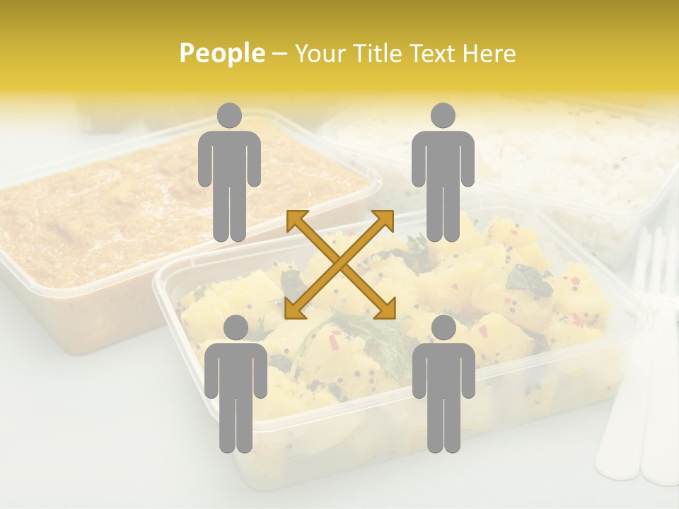 Aloo Saag Bhaji Colour PowerPoint Template