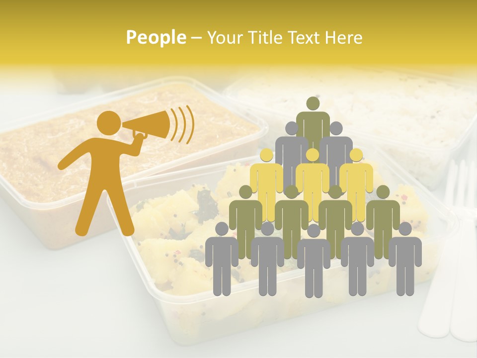 Aloo Saag Bhaji Colour PowerPoint Template