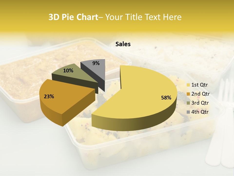 Aloo Saag Bhaji Colour PowerPoint Template