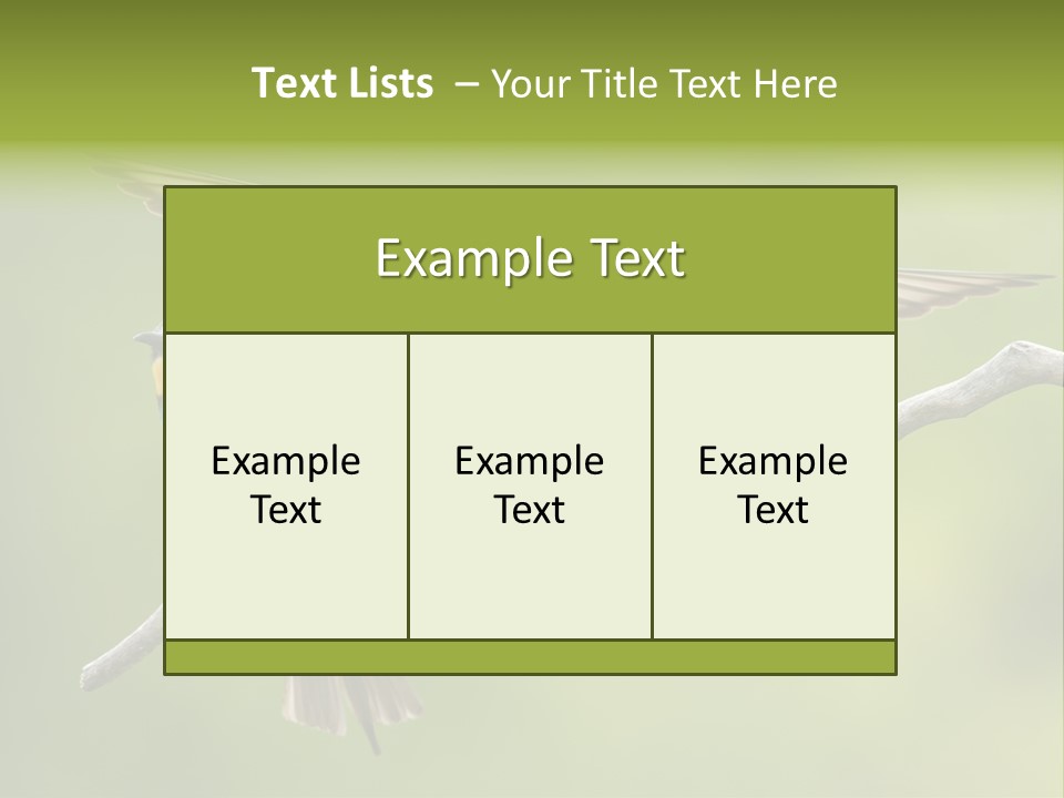 A Couple Of Birds Sitting On Top Of A Tree Branch PowerPoint Template
