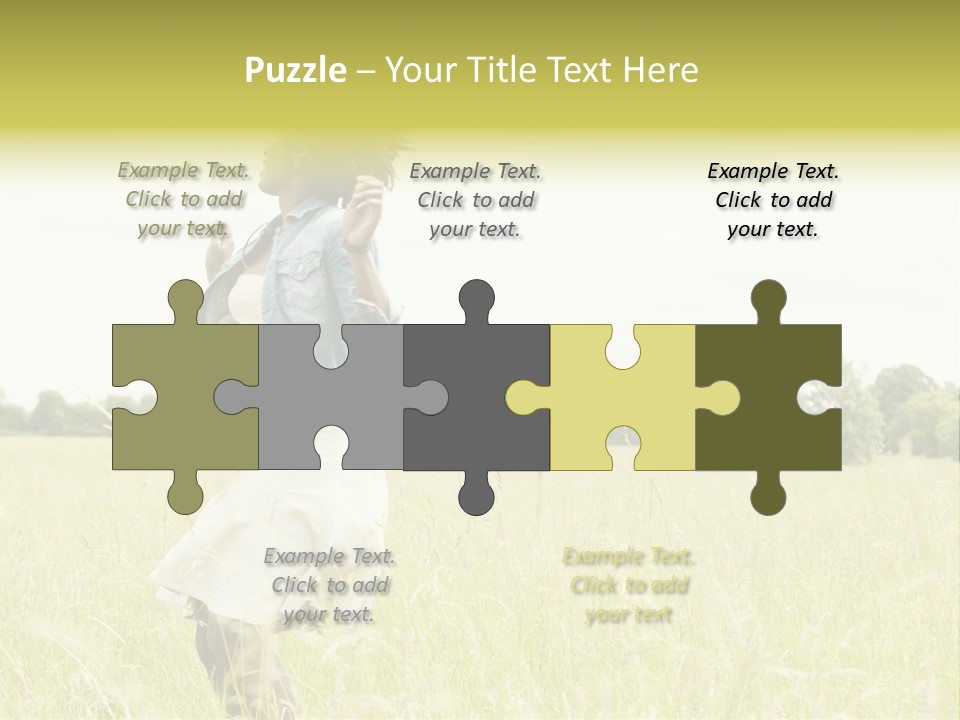 Senses Concept Rhythm PowerPoint Template