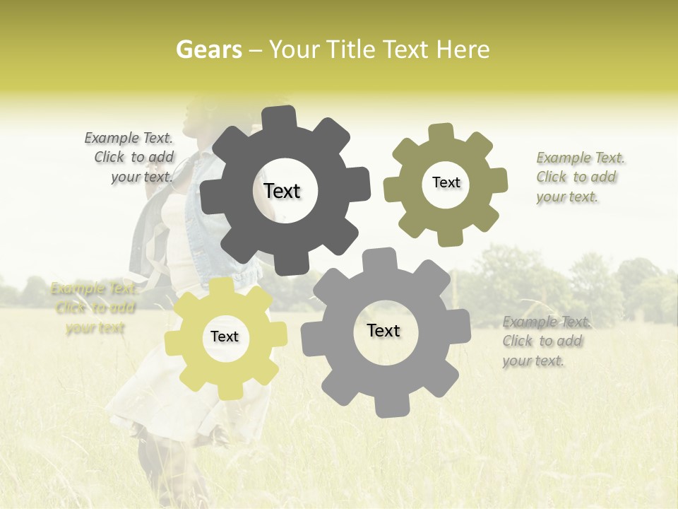 Senses Concept Rhythm PowerPoint Template