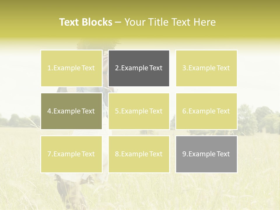 Senses Concept Rhythm PowerPoint Template