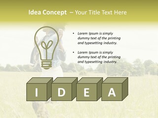 Senses Concept Rhythm PowerPoint Template