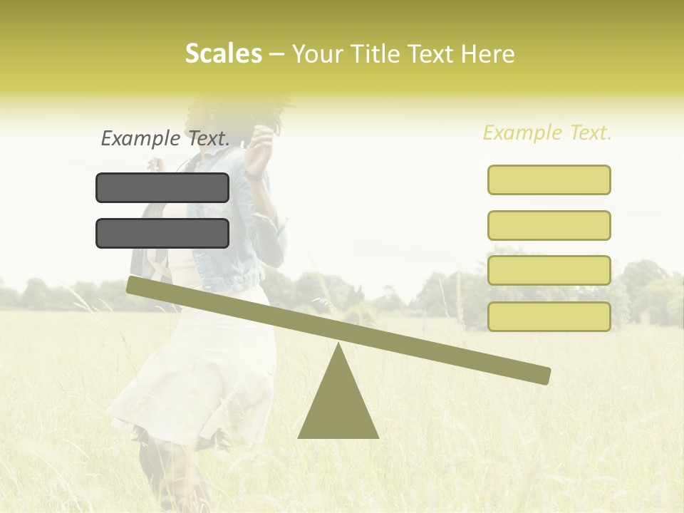 Senses Concept Rhythm PowerPoint Template