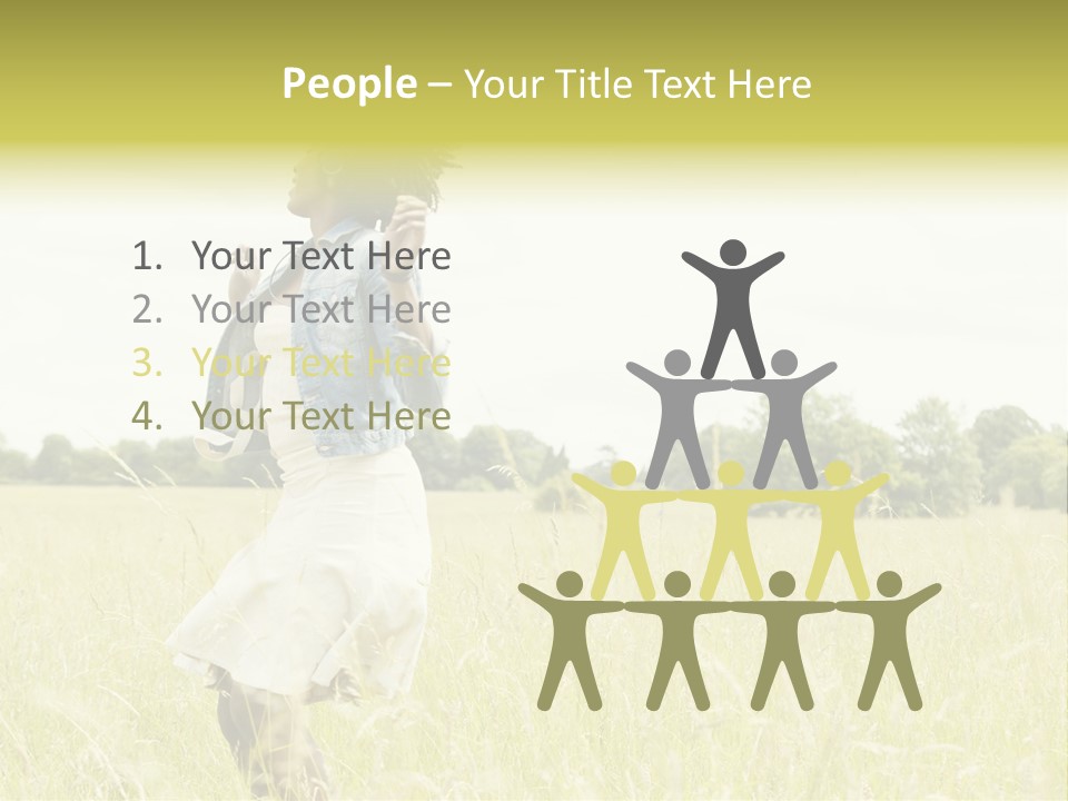 Senses Concept Rhythm PowerPoint Template