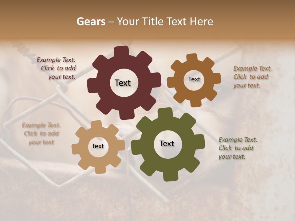 Nose One Lonely PowerPoint Template