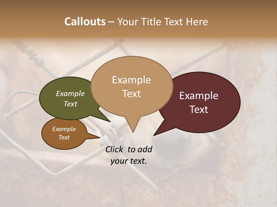 Nose One Lonely PowerPoint Template