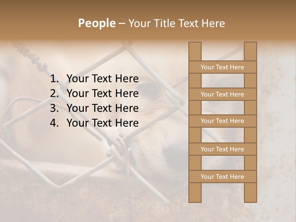 Nose One Lonely PowerPoint Template